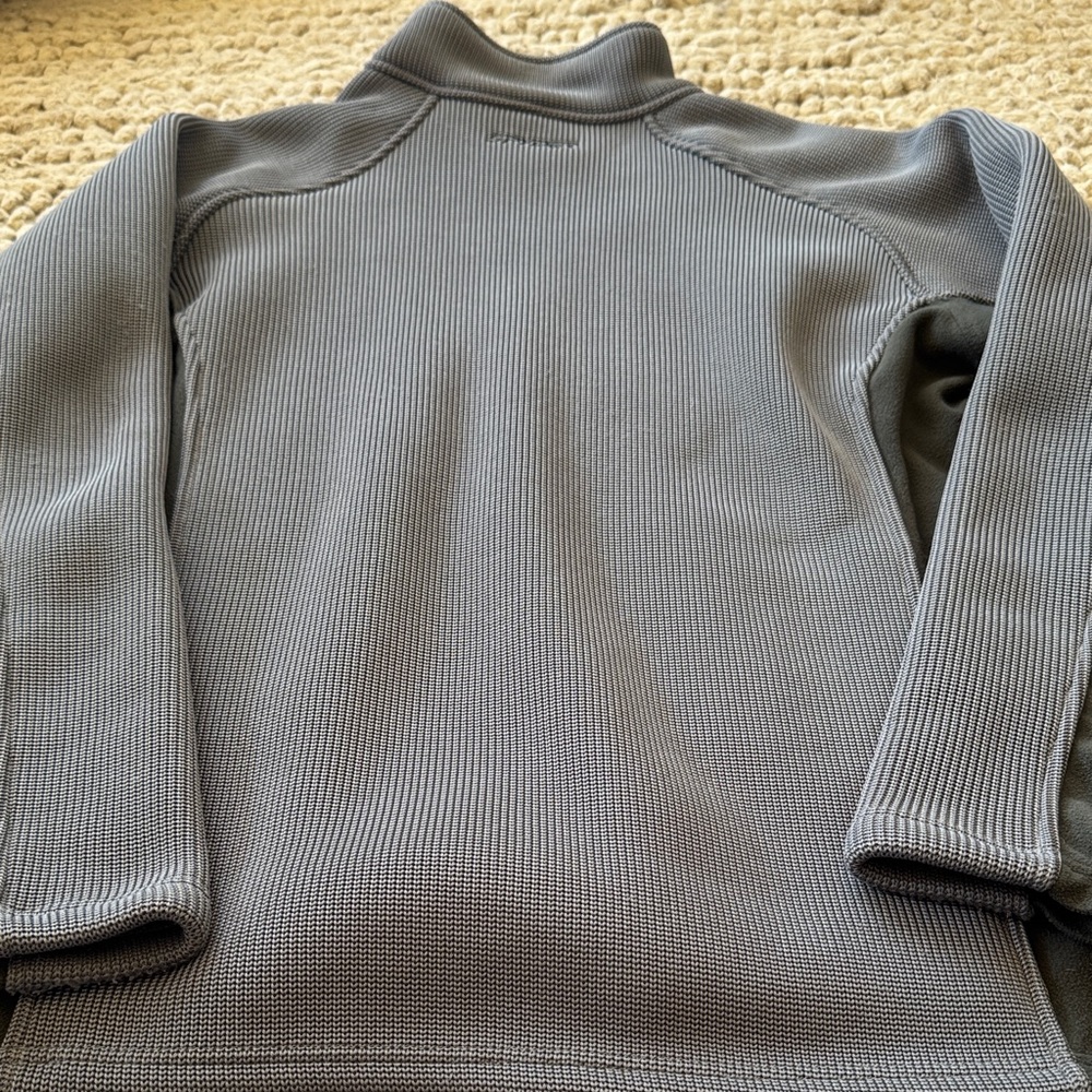 Spyder‎ Men's Charcoal Zip-Up Sweater - Picture 6 of 6